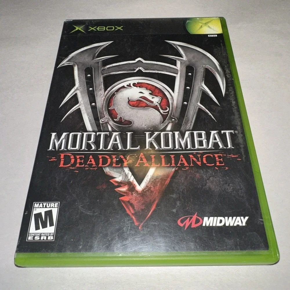 Mortal Kombat: Deadly Alliance (Microsoft Xbox, 2003) Complete CIB W/ Manual